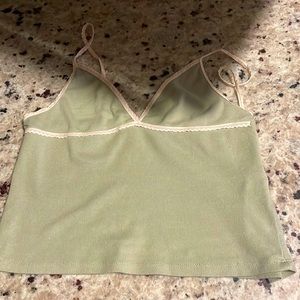 sage green tank top from pacsun.
